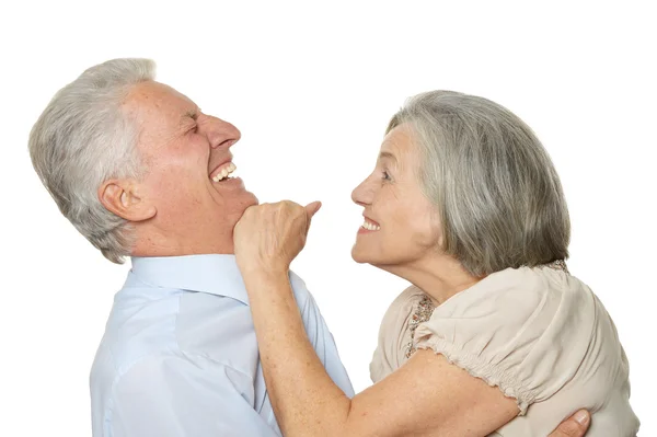 Счастливые пожилые люди — стоковое фото