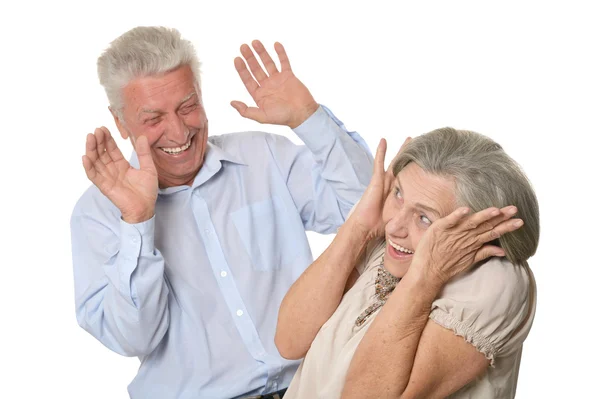 Heureux les personnes âgées — Photo
