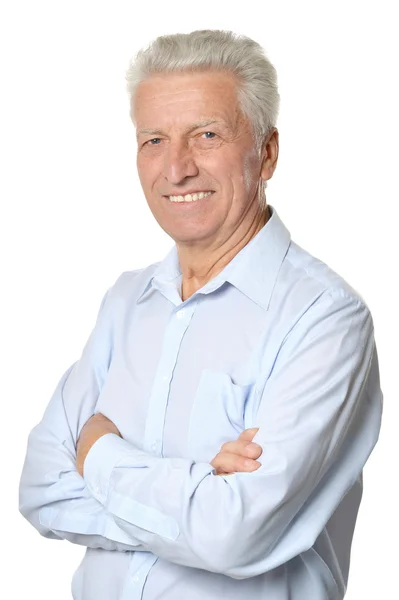 Portrait of a senior man — Stock Photo, Image