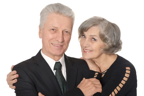 Ritratto di una coppia di anziani — Foto Stock