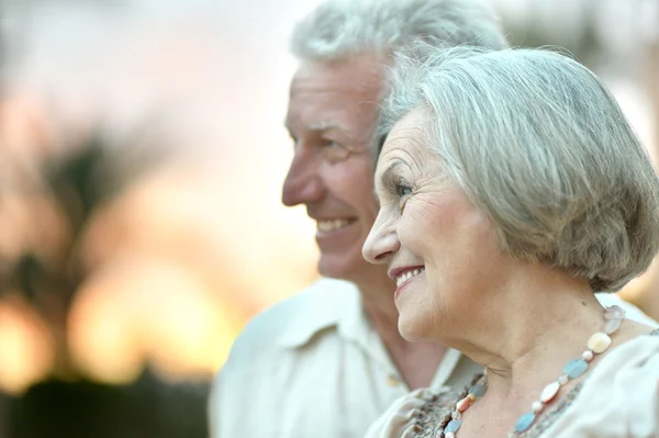 Milující starší pár — Stock fotografie