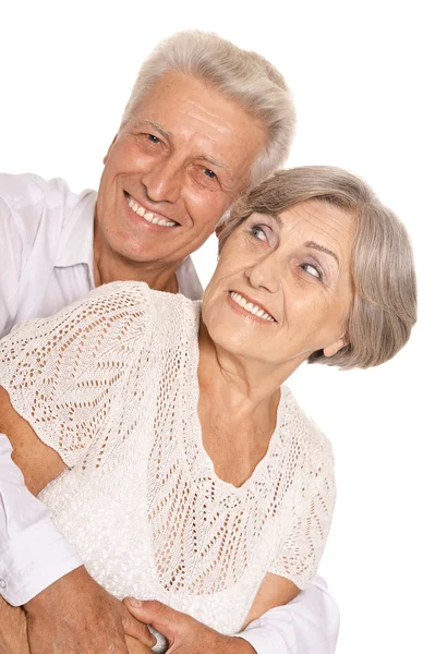 Feliz pareja de ancianos —  Fotos de Stock