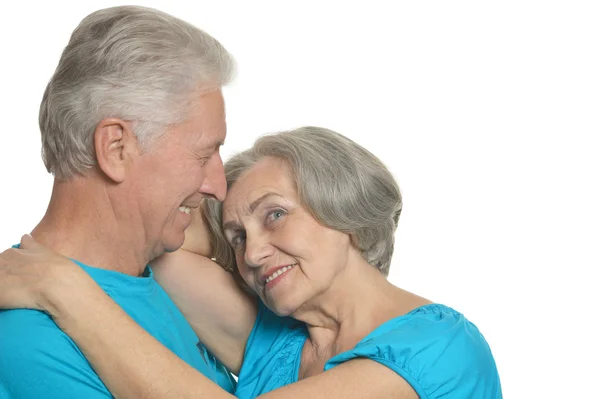 Hermosa pareja de ancianos — Foto de Stock