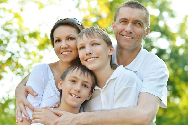 Genitori e ragazzi — Foto Stock