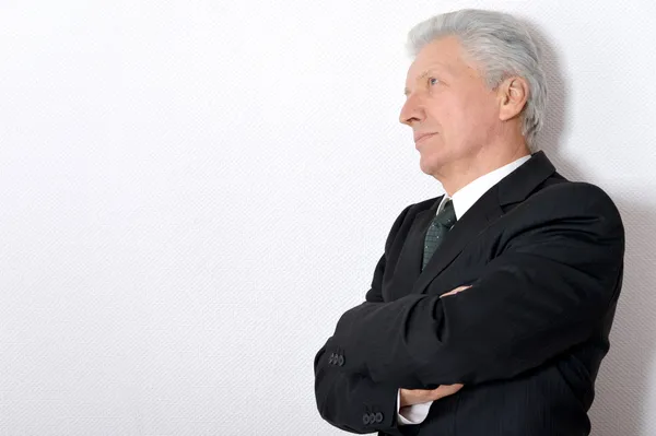 Thoughtful businessman — Stock Photo, Image