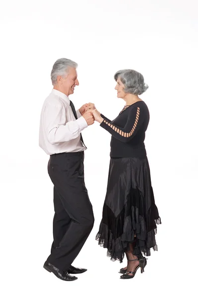 Portrait of a happy elderly couple — Stock Photo, Image