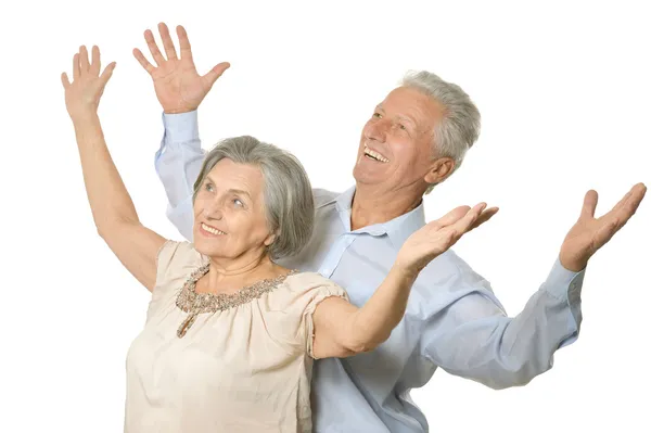 Glückliche ältere Menschen — Stockfoto