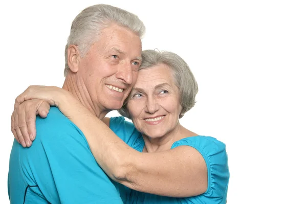 Beautiful elderly couple — Stock Photo, Image