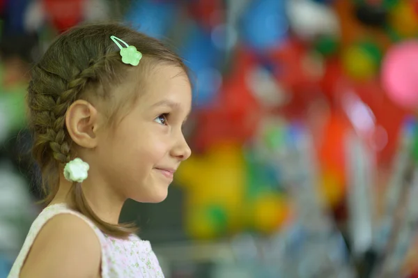 Portrait of little girl — Stock Photo, Image