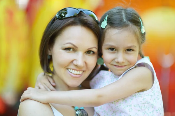 Mãe com sua filha — Fotografia de Stock