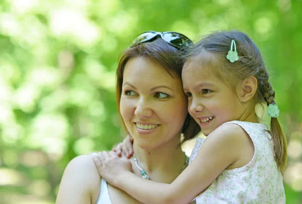 Madre con sua figlia — Foto Stock