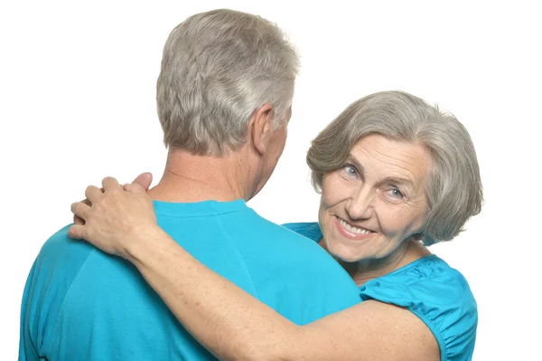 Beautiful elderly couple — Stock Photo, Image