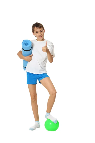 Fitness boy — Stock Photo, Image