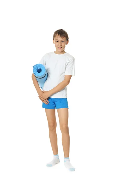 Chłopiec fitness — Zdjęcie stockowe