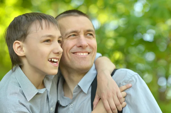 Padre e figlio — Foto Stock