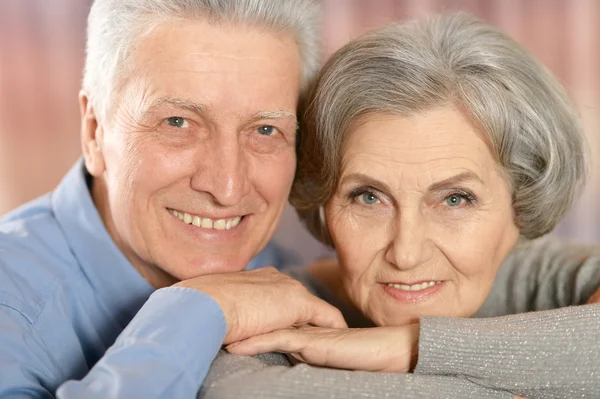 Senior couple isolated — Stock Photo, Image