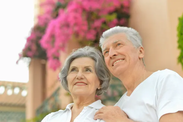 Coppia anziana — Foto Stock