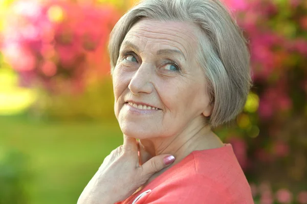 Senior woman — Stock Photo, Image