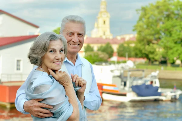 Feliz casal velho — Fotografia de Stock