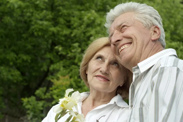 Gelukkige paar ging — Stockfoto