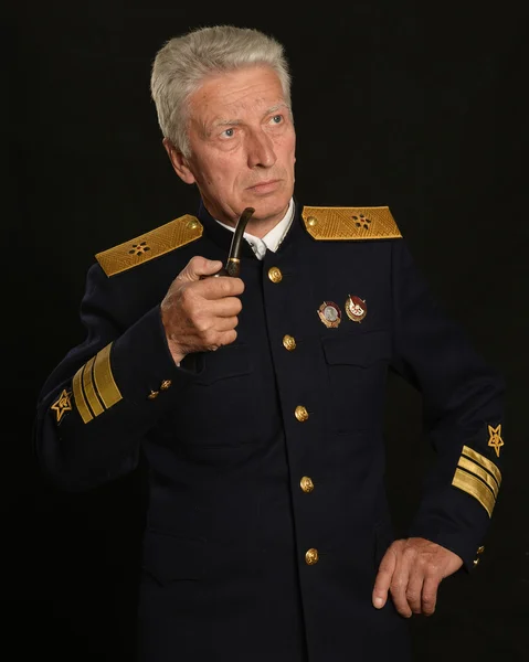Military mature general — Stock Photo, Image