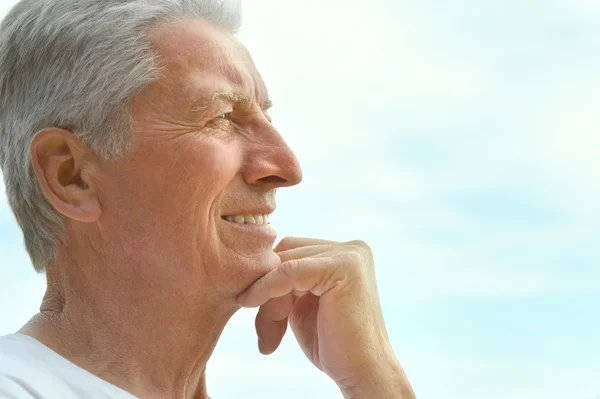 Portrait of happy mature man — Stock Photo, Image