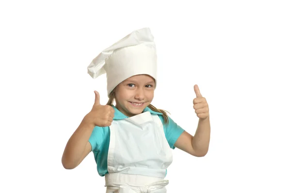 Kitchen girl — Stock Photo, Image