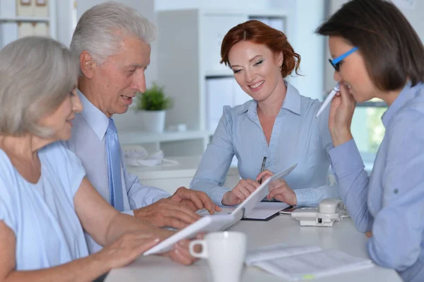 Business People Working Desk Office Stock Picture