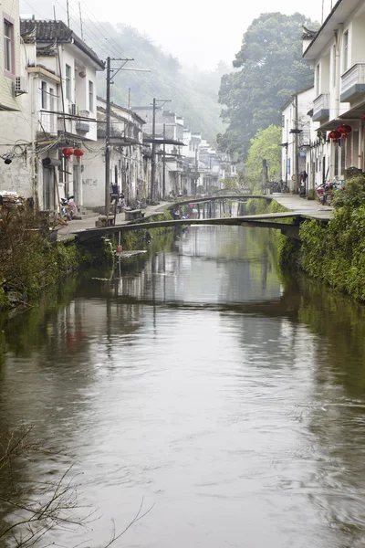 Jiangxi, china: pequeño pueblo — Foto de Stock