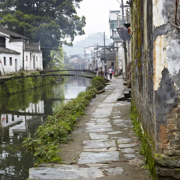 Jiangxi, china: pequeño pueblo Fotos de stock libres de derechos