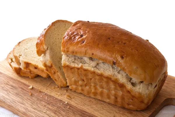 Pan fresco en rebanadas —  Fotos de Stock