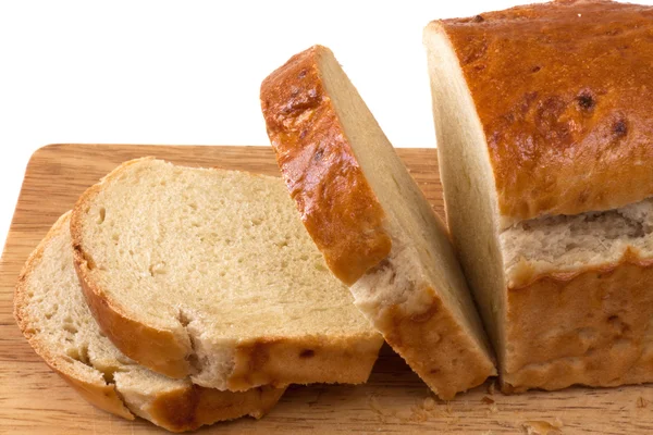 切片??新鲜的面包 — 图库照片
