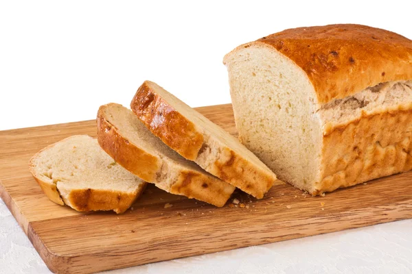 Plastry? świeżego chleba — Zdjęcie stockowe