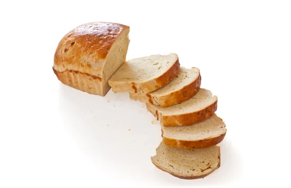 Pan fresco en rebanadas — Foto de Stock