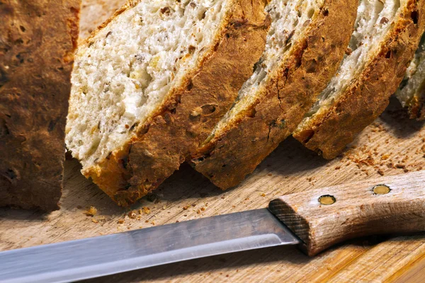 Půlky chleba — Stock fotografie