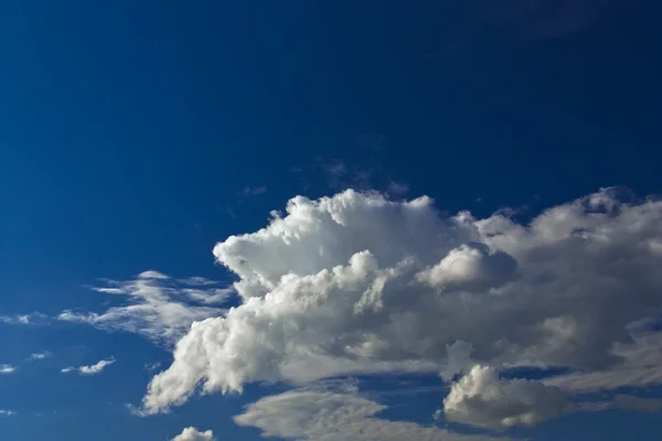 White cumulus clouds Stock Photo