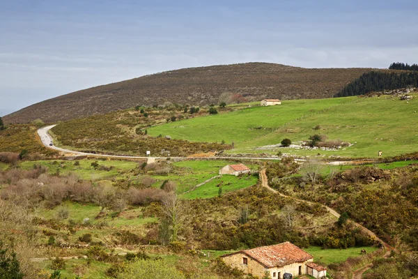 Cantabria dağ manzarası