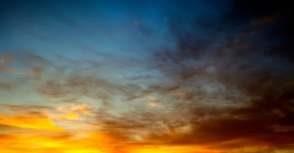 Cielo en llamas — Foto de Stock