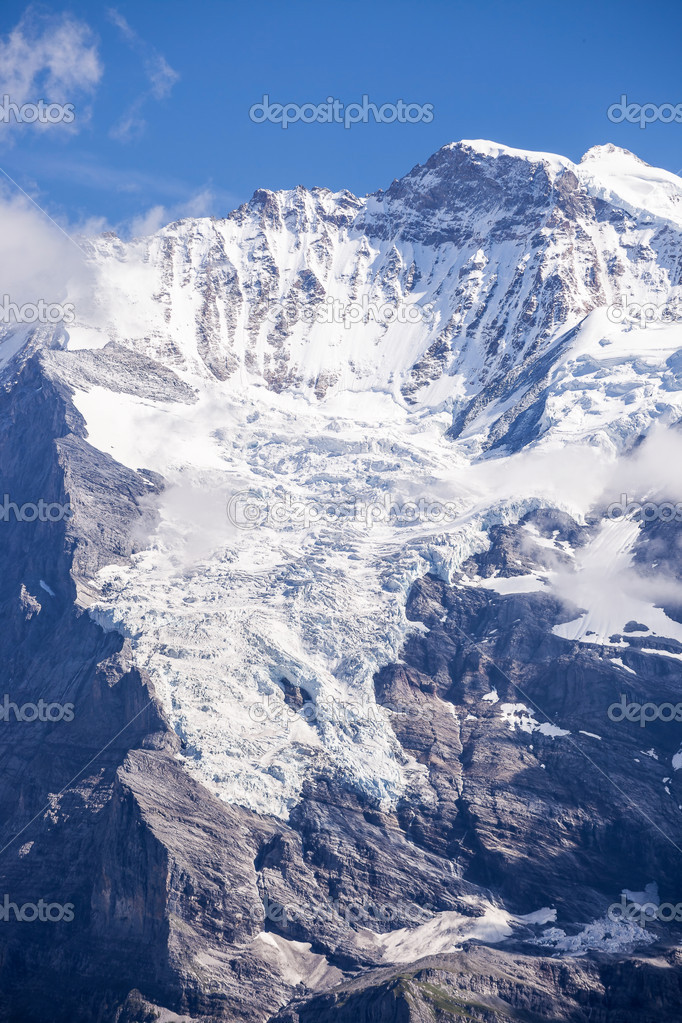 Jungfrau glaciers