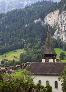 Lauterbrunnen valley clipart
