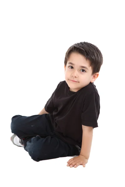 Male child in studio — Stock Photo, Image