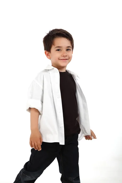 Male child with nice expression — Stock Photo, Image