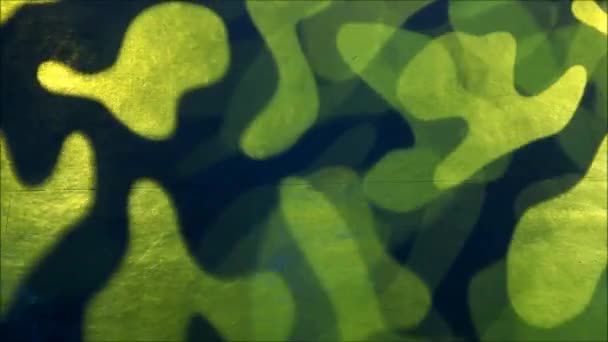 Зеленый абстрактный свет — стоковое видео