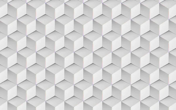 Абстрактный Белый Трехмерный Узор Коробки Футуристические Технологии Цифровых Хай Тек — стоковый вектор