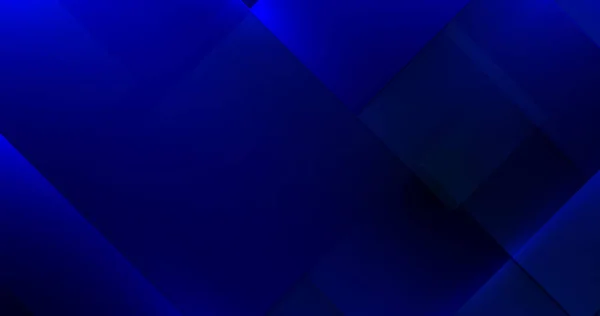 Abstrakter Blauer Geometrischer Hintergrund Mit Neonlicht Futuristische Technologie Digitales Hallo — Stockvektor
