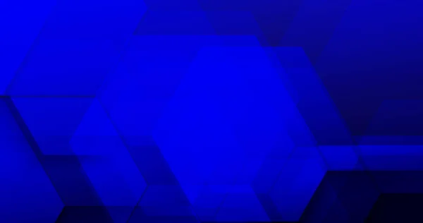 Abstrait Bleu Géométrique Futuriste Technologie Numérique Salut Concept Arrière Plan — Image vectorielle