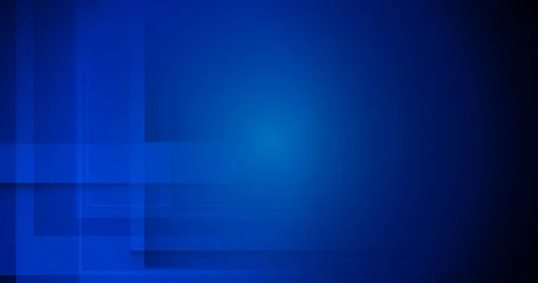 Abstrait Bleu Géométrique Futuriste Technologie Numérique Salut Concept Arrière Plan — Image vectorielle