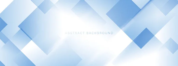 Абстрактний Білий Синій Прямокутники Геометричної Форми Фону Футуристичні Технології Концепція — стоковий вектор