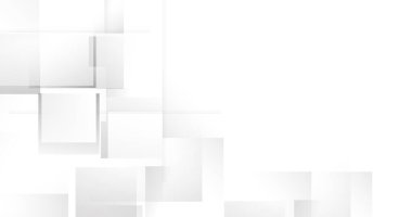 Abstract white rectangles geometric elegant background. vector illustration