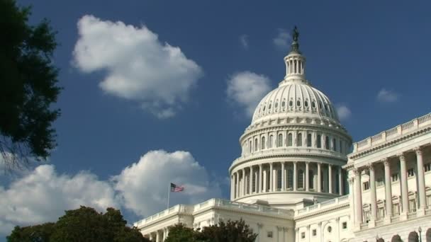 Capitole des États-Unis, laps de temps — Video